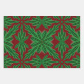 Pine Mandala Granaat Wrapping Paper (Voorkant 3)