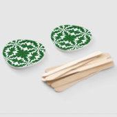 Pine Mandala Hand Fan Handwaaier (Niet-gemonteerd)