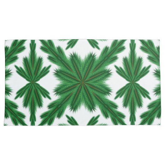 Pine Mandala King Pillowcases Kussensloop (Voorkant-Rechts)