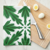 Pine Mandala Kitchen Towel Theedoek (Quarter Fold)