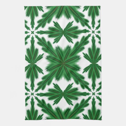 Pine Mandala Kitchen Towel Theedoek (Verticaal)