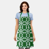 Pine Mandala Medium Apron Schort (Gedragen)