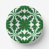 Pine Mandala Paper Bowls Papieren Kommen (Voorkant)