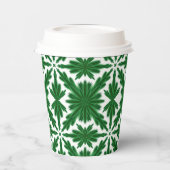 Pine Mandala papieren bekers (Links)