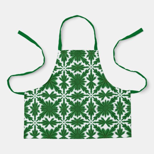 Pine Mandala Small Apron Schort (Voorkant)