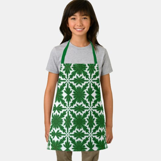 Pine Mandala Small Apron Schort (Insitu)