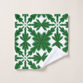 Pine Mandala Towel Set Bad Handdoek (Wasdoekje)