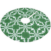 Pine Mandala Tree Skirt Kerstboom Rok (Gekanteld)