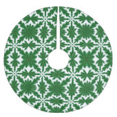 Pine Mandala Tree Skirt Kerstboom Rok (Voorkant)