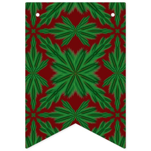 Pine Mandalas Swallowtail Bunting Banner (Derde vlag)