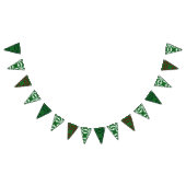 Pine Mandalas Triangle Bunting Banner (Alle)