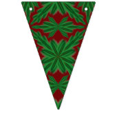 Pine Mandalas Triangle Bunting Banner (Derde vlag)
