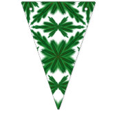 Pine Mandalas Triangle Bunting Banner (Tweede vlag)