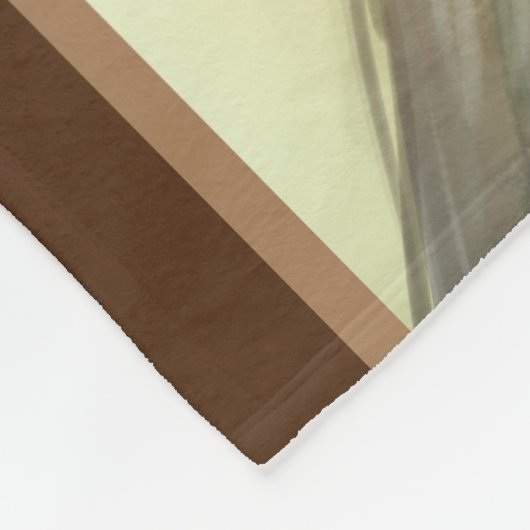 Pine Marten Fleece Deken (Hoek)