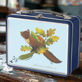 Pine Marten herfstbladeren