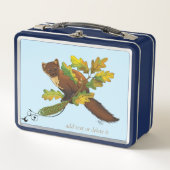 Pine Marten herfstbladeren (Voorkant)