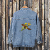 Pine Marten herfstbladeren Denim Jacket