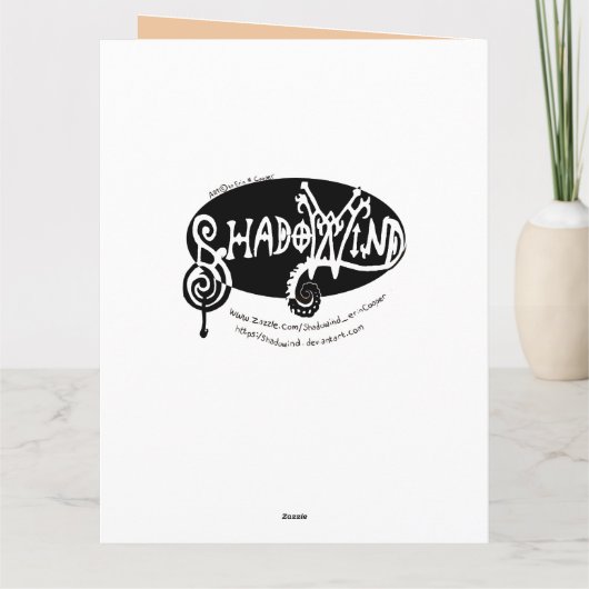 Pine Marten Kaart (Achterkant)