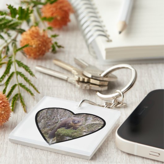 Pine Marten Sleutelhanger (Voorkant Rechts)