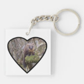 Pine Marten Sleutelhanger (Achterkant)