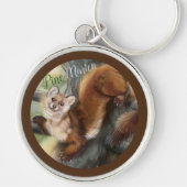 Pine Marten Sleutelhanger (Voorkant)
