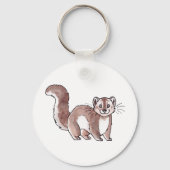 Pine Marten Sleutelhanger (Voorkant)