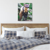 Pine Marten Wrapped Canvas Afdruk (Insitu (Slaapkamer))