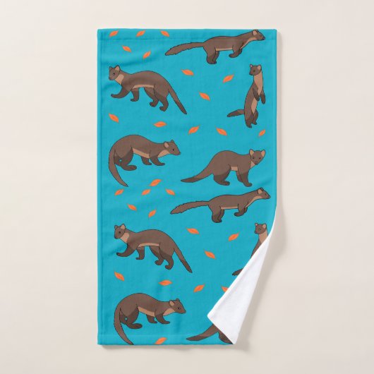 Pine Martens Bad Handdoek (Handdoek)
