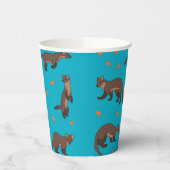 Pine Martens Papieren Bekers (Links)