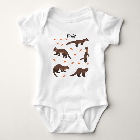 Pine Martens Romper (Voorkant)