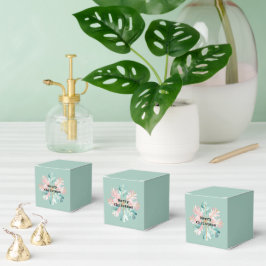 Pine Mint Snowflake Vrolijk Kerstfeest Bedankdoosjes