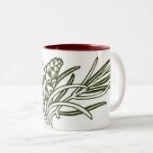 Pine-Mok Tweekleurige Koffiemok (Voorkant rechts)