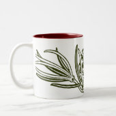 Pine-Mok Tweekleurige Koffiemok (Links)
