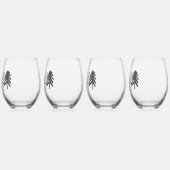 Pine Mountain Cabin Vakantiehuis - Wijnglas Zonder Voet (Links)