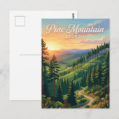 Pine Mountain Georgia Briefkaart (Voorkant / Achterkant)
