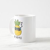 Pine-nap-ple Grappig Fruit Ananas Pun Koffiemok (Voorkant links)
