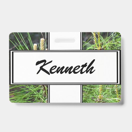 Pine Needles door Kenneth Yoncich Badge (Voorzijde)