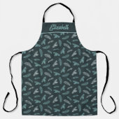 Pine Needles Pattern Chef's Schort met aangepaste  (Voorkant)