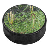 Pine Needles van Kenneth Yoncich Hockey Puck (3/4)