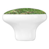 Pine Needles van Kenneth Yoncich Keramische Knop (Zijkant)