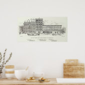 Pine North Side Battery en Sansome Poster (Keuken)