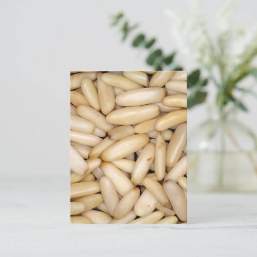 Pine Nuts - Pignole Briefkaart (Staand voorkant)