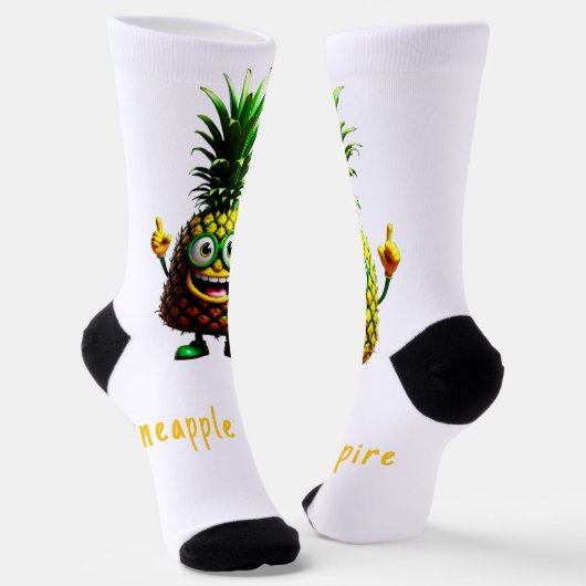 Pine O Sokken - Pineapple Empire (Gebogen)