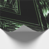 Pine Patroon in perspectief Cadeaupapier (Hoek)