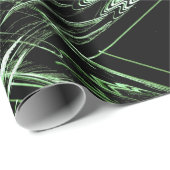 Pine Patroon in perspectief Cadeaupapier (Rol Hoek)