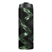 Pine Patroon in perspectief Thermosbeker (Voorkant)