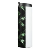 Pine Patroon in perspectief Thermosbeker (Geroteerd rechts)