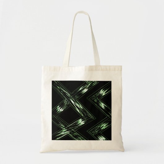 Pine Patroon in perspectief Tote Bag (Voorkant)