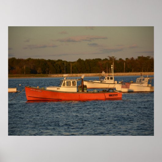 Pine Point Maine 24 x 18 inch, Poster (Voorkant)