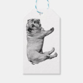 Pine-Ribbon Gift Label Cadeaulabel (Voorkant)